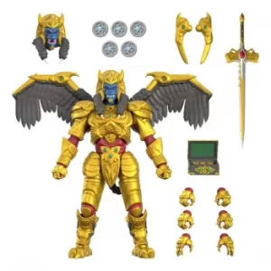 Image of Mighty Morphin Power Rangers Ultimates Action Figure Goldar 20 cm