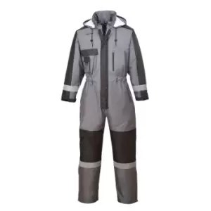 Image of Portwest S585 Waterproof Winter Coverall Grey 2XL