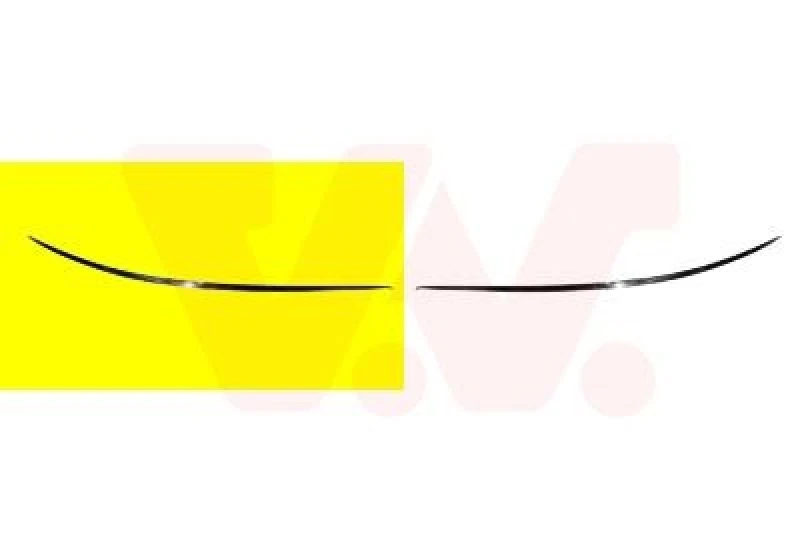 Image of VAN WEZEL Bumper cover VAN WEZEL 3017582