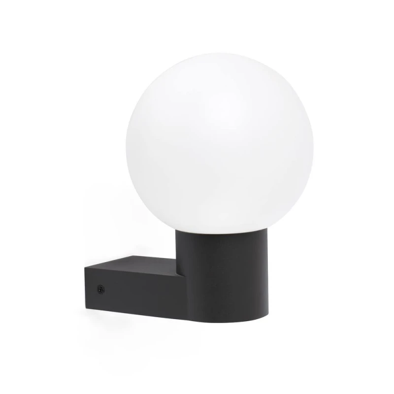 Image of Netlighting Moon Outdoor Modern Wall Lamp Dark Grey 1x E27 IP44 Dark Grey Unisex