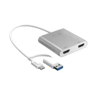 Image of j5create JCA365-N USB-C to Dual HDMI Multi-Monitor Adapter