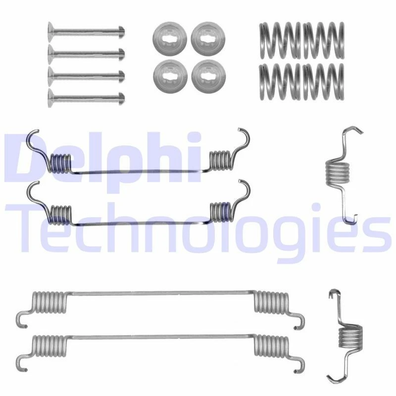 Image of DELPHI Brake shoe fitting kit DELPHI LY1429