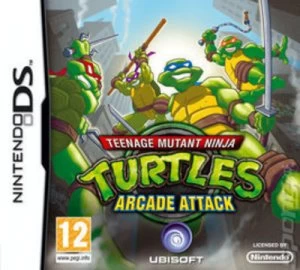 image of Teenage Mutant Ninja Turtles Arcade Attack Nintendo DS Game