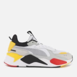 Image of Puma Mens RS-X Toys Trainers - Puma White/Puma Black/Cyber Yellow - UK 7 - White