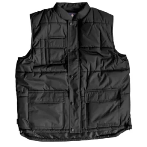 Image of Portwest Mens Classic Showerproof Bodywarmer Black 3XL