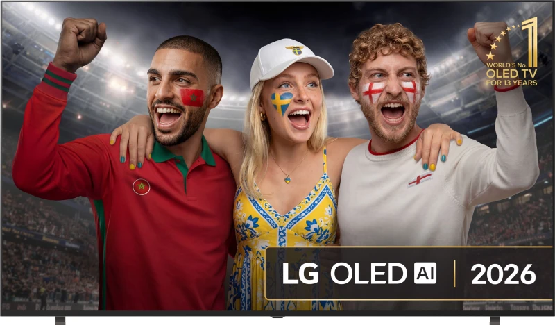 Image of LG AI B6 83" 4K Ultra HD OLED Smart TV [2026] - OLED83B65LA