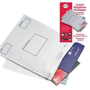 image of Original KeepSafe Envelopes Extra Strong Polythene Opaque DX W460xH430mm Peel Seal Ref KSV MO6 Box 100