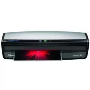 Image of Fellowes Jupiter 2 Cold/hot laminator 750 mm/min Black Silver