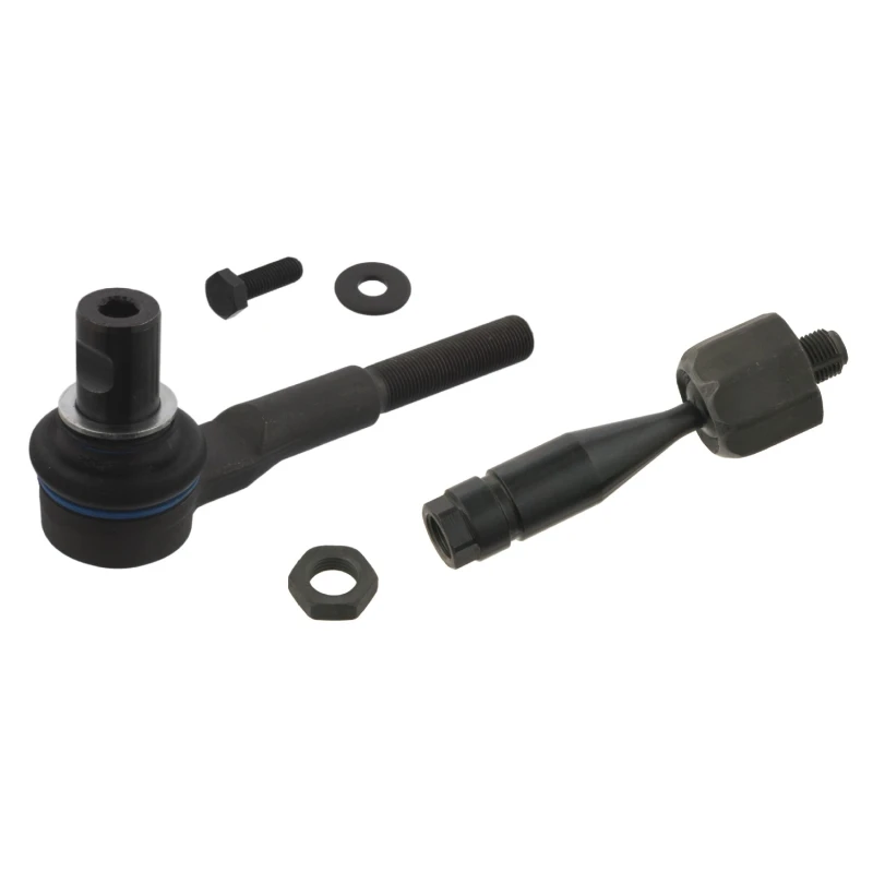 Image of FEBI BILSTEIN 37332 Tie Rod OE Turbo NEW, Front Axle Right, with fastening/mounting material Rod Assembly (284)