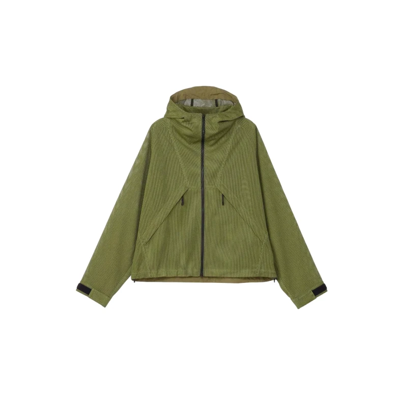 Image of Hooded Jacket Goldwin Tonalith Vert Male S