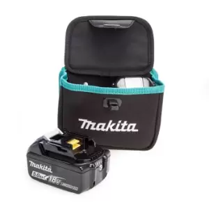 image of Makita 18V 2 x BL1850B 5.0AH Batteries & Battery Pouch