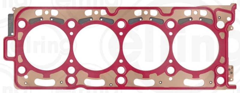 Image of ELRING 309.361 Head Gasket 1,6mm, Multilayer Steel (MLS), Notches/Holes Number: 1 Gasket,cylinder head (318)