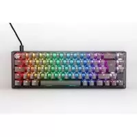 image of Ducky One 3 Aura SF 65% Mechanical Gaming Keyboard Black Cherry Red Switch UK Layout