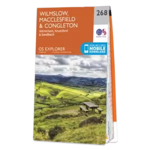 Image of Map of Wilmslow, Macclesfield & Congleton