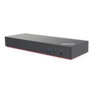 image of Lenovo ThinkPad Thunderbolt 3 Workstation Dock - Port replicator