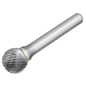Image of Dormer Solid Carbide Bright Rotary Burr Ball 12.7 x 6mm