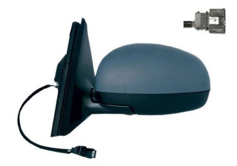 Image of ALKAR 6139559 Wing mirror Left, Electric, Aspherical, primed Outside Mirror (50)