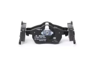 Image of Bosch Brake pad set 0 986 424 457 Brake pads,Brake pad set, disc brake OPEL,CHEVROLET,VAUXHALL,Zafira A (T98),Astra G CC (T98),Astra G Caravan (T98)