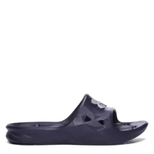 image of Under Armour Locker IV Junior Boys Pool Shoes - Blue