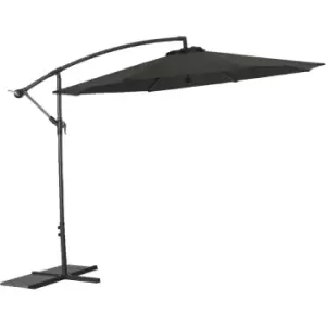 Image of Sturdi Round 3m Aluminium Cantilever Parasol (base not included) - Grey