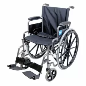 Image of Aidapt Self Prop Steel Transit Chair