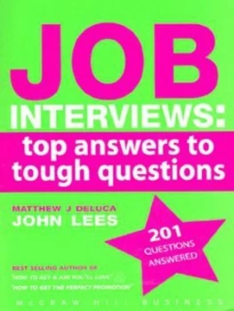 Image of Job Interviews by Matthew J Deluca Paperback