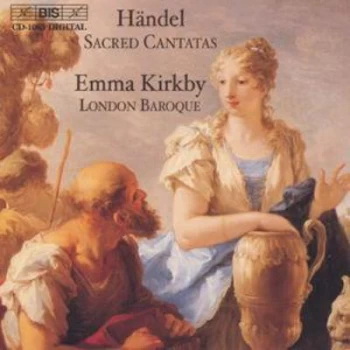 image of Handel Sacred Cantatas Emma Kirkby / London Baroque by George Frideric Handel CD Album