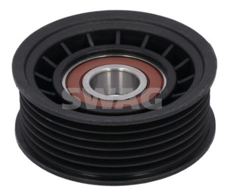 Image of Deflection / guide pulley, V-ribbed belt SWAG 33 11 2744