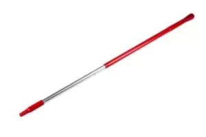 Image of Vikan Red Aluminium Mop Handle, 1.31m, for use with Brush, Mop