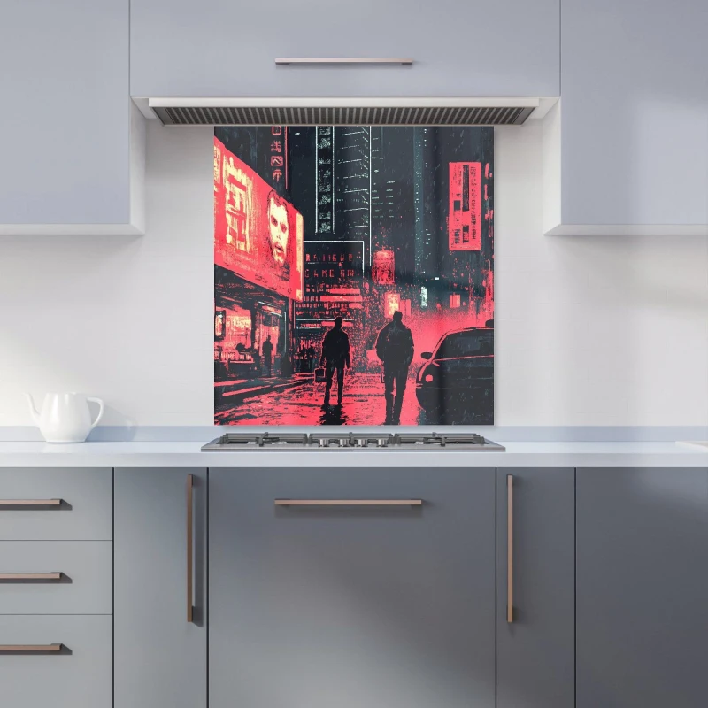 Image of Designer Kitchen Splashbacks Dante Mercer: 00021 Kitchen Splashback Size: 600mm x 750mm Multicolor Unisex 600mm x 750mm