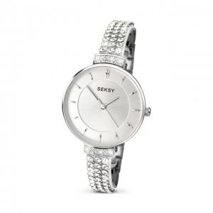 Seksy Silver Watch - 2446