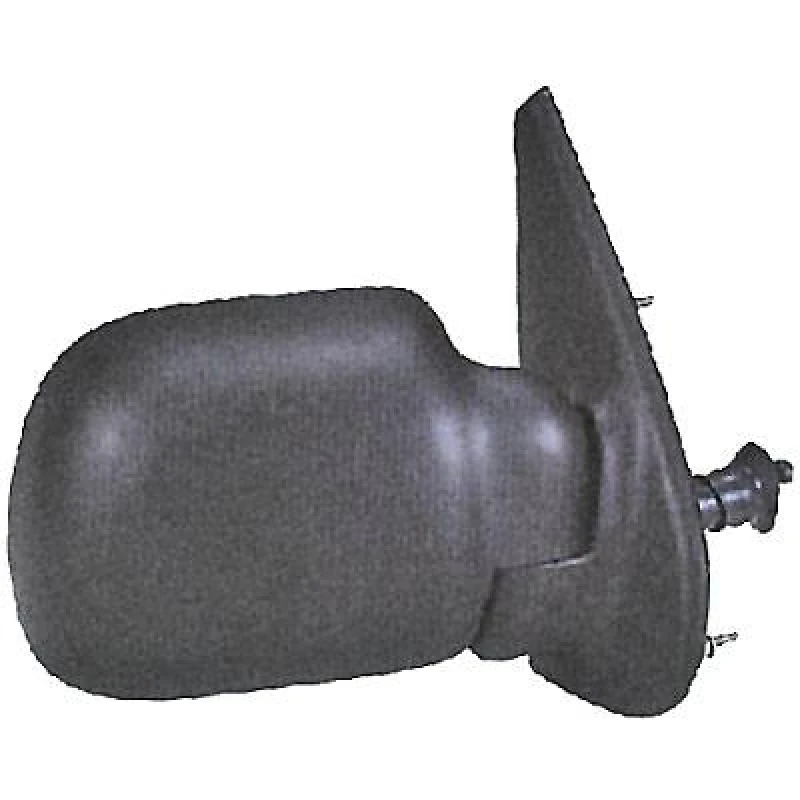 Image of DIEDERICHS 4412624 Wing mirror Right, black, Control: cable pull, Grained Outside Mirror (50)