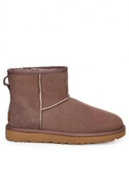Image of UGG Classic Mini II Ankle Boot - Mole , Mole, Size 6, Women