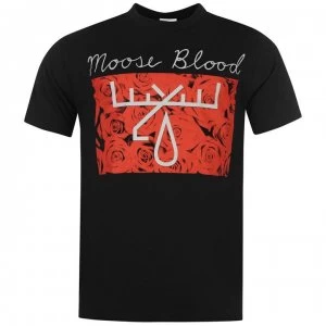 Image of Official Moose Blood T Shirt Mens - Roses