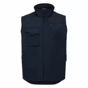 Image of Russell Mens Workwear Gilet Jacket (3XL) (French Navy)