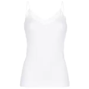 image of Pieces PCTOLOA womens Bodysuits in White - Sizes S / M,L / XL,XS / S,M / L