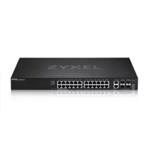 image of Zyxel XGS2220-30 Managed L3 Gigabit Ethernet (10/100/1000) Black