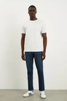 image of Mens Dark Wash Slim Fit Jean