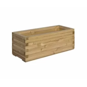 image of Rowlinson Rectangular Patio Planter, Natural