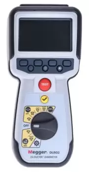 image of Megger DLRO2 Earth Tester 2000 CATIII 600V, CATIV 300