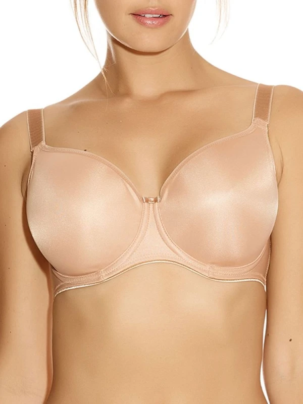 Image of Fantasie Seamless underwired balconnet bra For Her Fantasie Smoothing Beige Female 85F