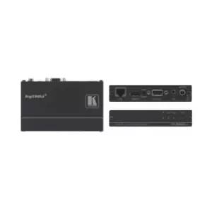 image of Kramer Electronics TP-580TXR AV extender AV transmitter Black