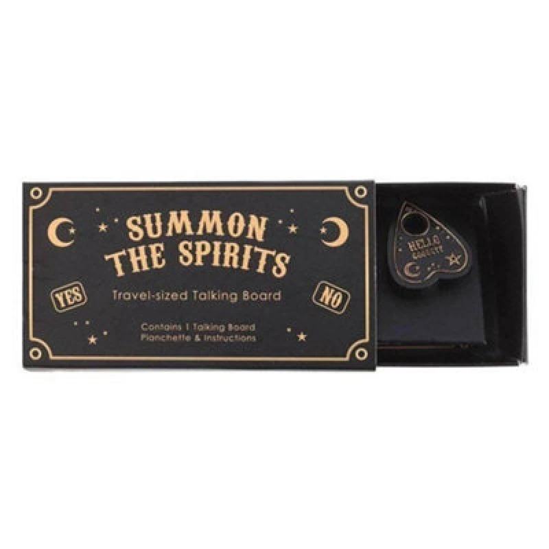 Image of Something Different Something Different Mini Talking Board Set in Black One Size Unisex 5063693881450