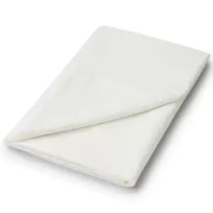 Helena Springfield 50/50 Percale Kingsize Flat Sheet, Ivory