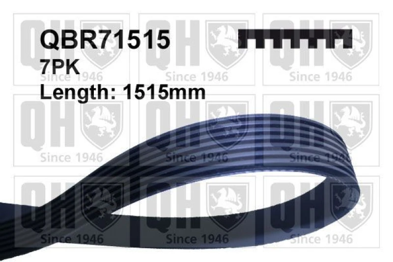 Image of QUINTON HAZELL Serpentine belt QUINTON HAZELL QBR71515