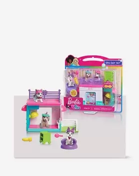 image of Barbie Pets Spa Day Playset