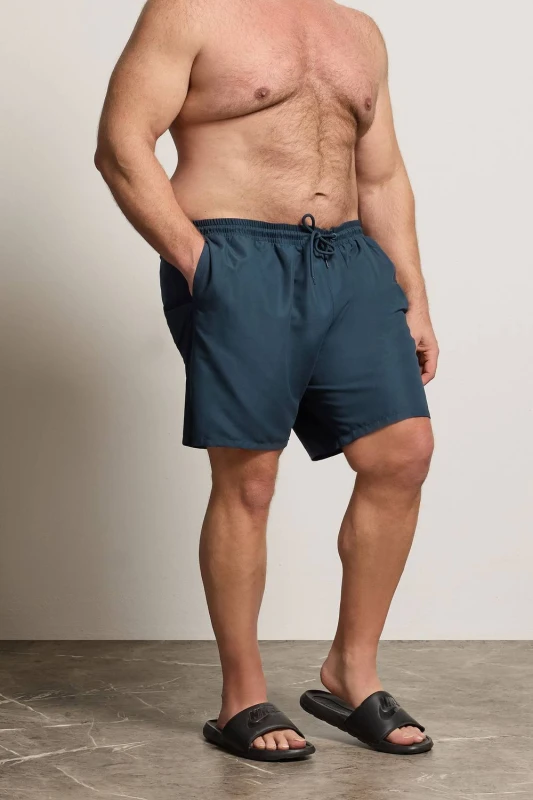 Image of BadRhino BadRhino Men Swim Shorts in Mid Navy Size: X-Large Mid Navy X-Large Male 5063589835956