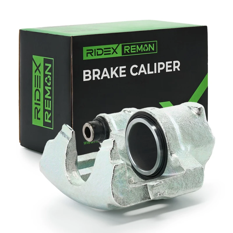 Image of RIDEX REMAN 78B1503R Brake caliper Front Axle Grey Cast Iron Brake Caliper (78)