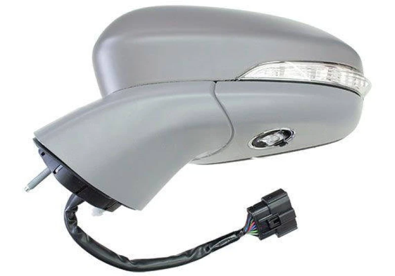 Image of ALKAR 6143346 Wing mirror Left, white, Electric, Aspherical, primed Outside Mirror (50)