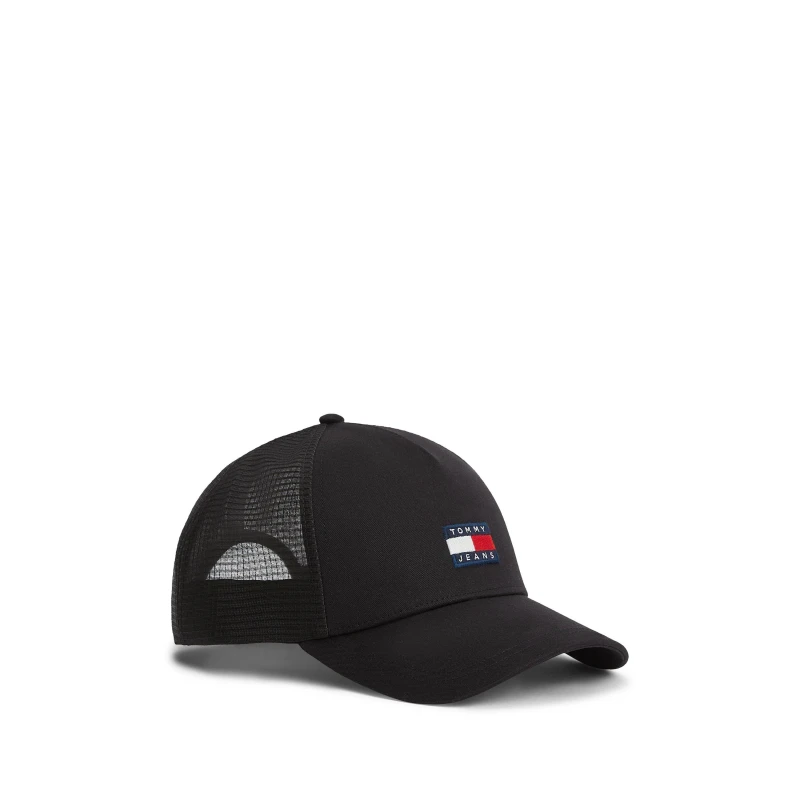 Image of Tommy Jeans TJ Heritage Trucker 63 Black unisex One Size